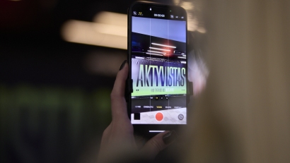 Kaune pristatytas Romo Zabarausko trileris „Aktyvistas“: žiūrėti jį bus nepatogu - #1