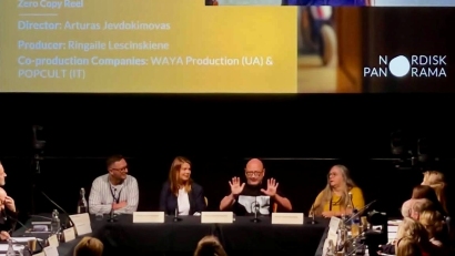 Lietuviškas projektas pirmą kartą pristatytas „Nordisk Panorama Forum“ tarptautinėje kino industrijos scenoje - #2