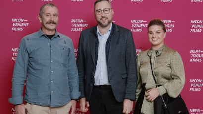 Spalio 17 d. „Nepatogaus kino“ festivalyje įvyko nacionalinė filmo „Poema mažiesiems žmonėms“ premjera - #1