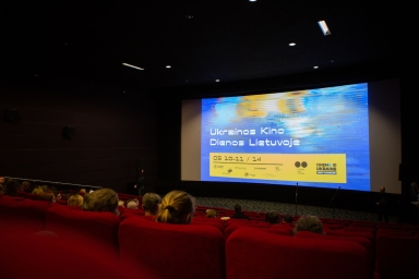 Lietuvoje prasidėjo Ukrainos kino dienos – visi surinkti pinigai bus skirti Ukrainos kino kūrėjam...